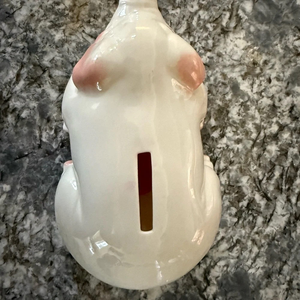 Belleek Piggy Bank - Picture 2 of 5